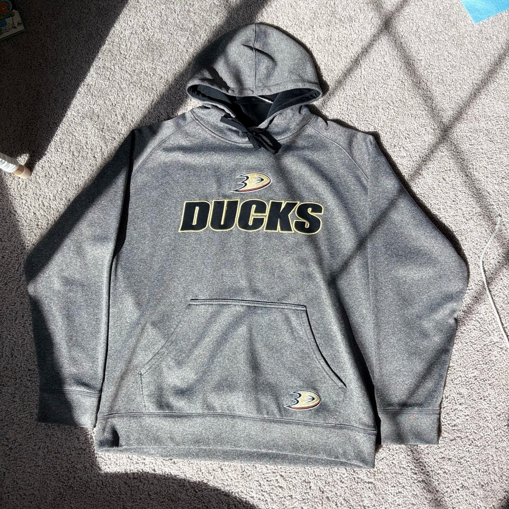 Anaheim Ducks Gray Hoodie
